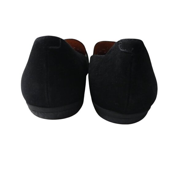 Gentle Souls Erica Black Leather Flats Loafers Womens 7 - Picture 8 of 12